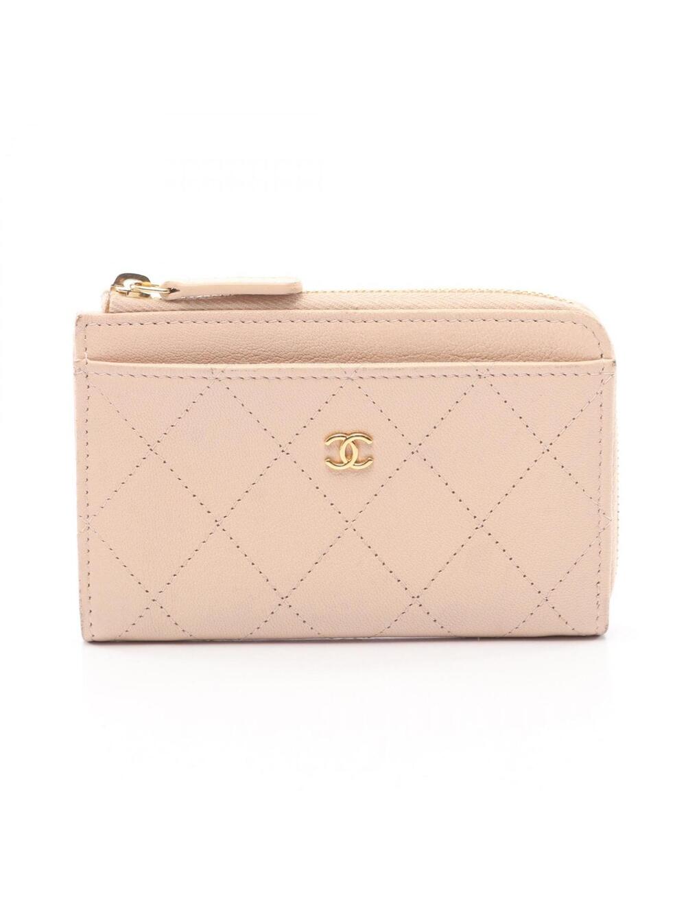 Chanel Coco Mark Zip Card Case Coin #361572C52B
